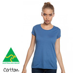 Women's Organic Tee Australian Made