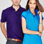 Mens Biz Collection Pique Knit Polo